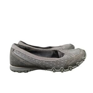 Skechers Shoes Womens 6 Slip On Relaxed Fit Biker Skim Sneaker Loafer Comfort